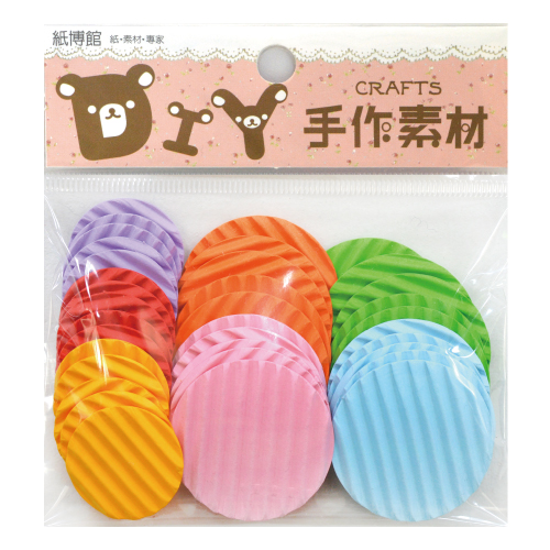 1-466NH 瓦楞紙卡-圓形(大+小)