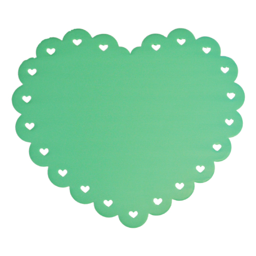 C130-1 大造型PP瓦楞板-R(小愛心花邊心)