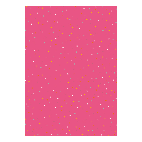 C4303 A4 花紋紙-繽紛點點(25入)