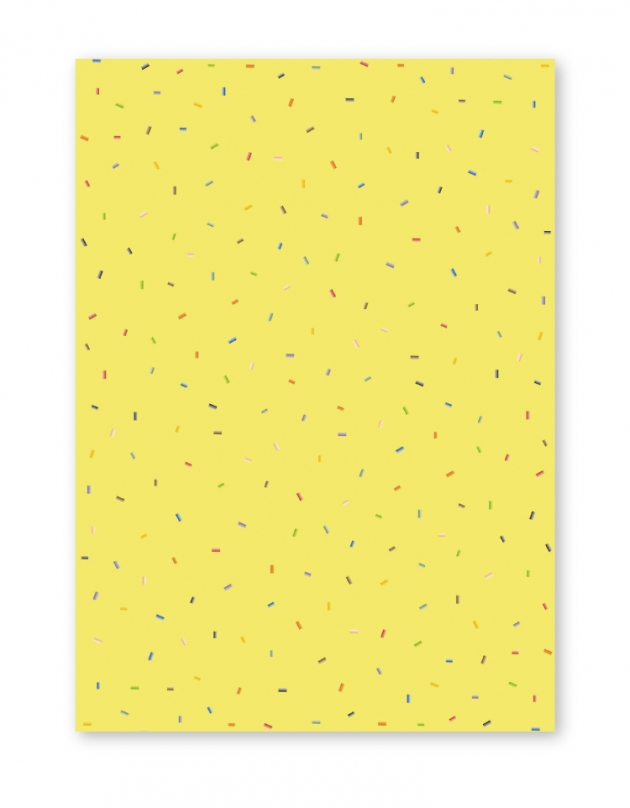 C4014 A4花紋紙-黃底滿天星糖 (25入)
