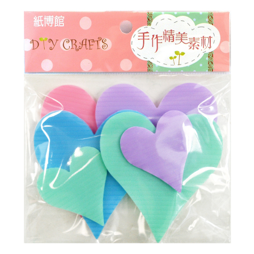 PP-N51 8.4cm 桃心(配小愛心)