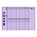 A6 造型卡/明信片-月份行事曆(20入)