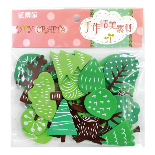 EVA-122A 插畫風小樹(24型)