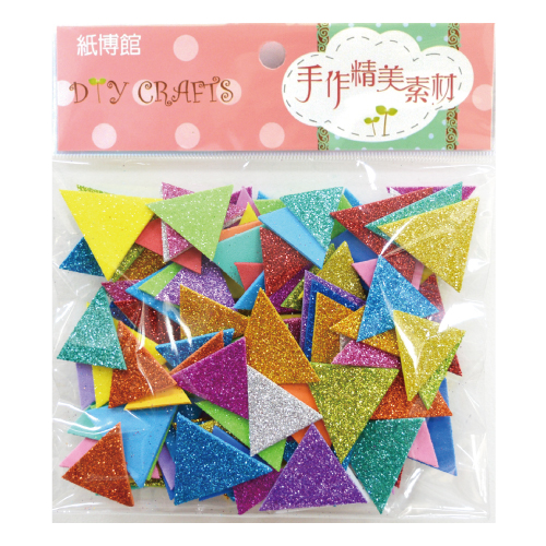 EVA-N118 金蔥大中小三角形