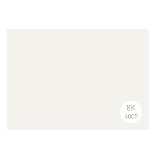 8K 400P(0.48mm) 白玉卡(40張入)