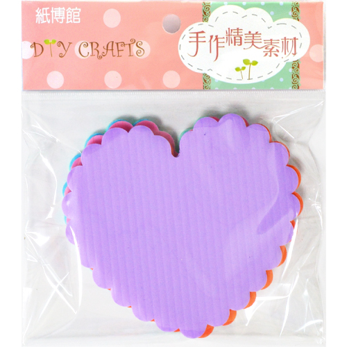 PP-11A 10花邊愛心(5入)