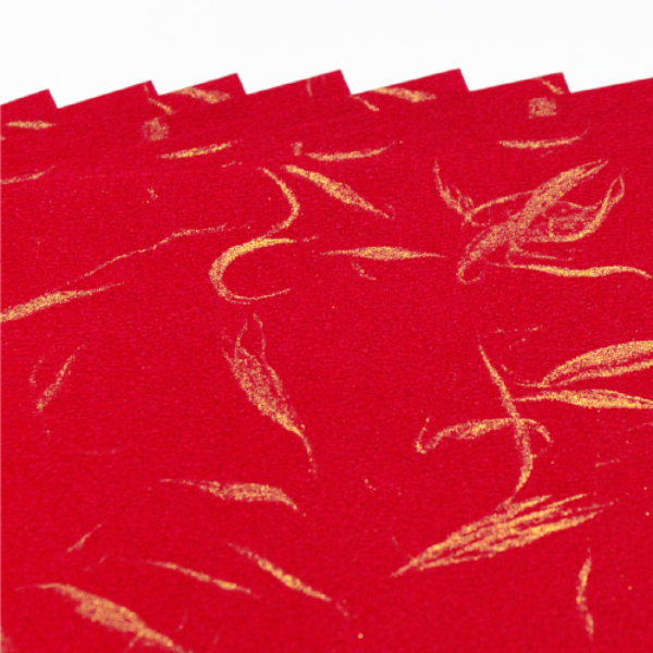 A4 80g 金棉絲大紅紙(15入)-特價49元