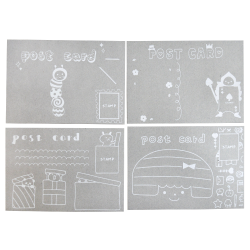 A6 造型卡/明信片-可愛明信片(20入)