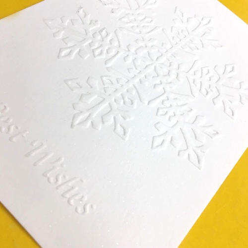 A6 造型卡/明信片-雪花(20入)