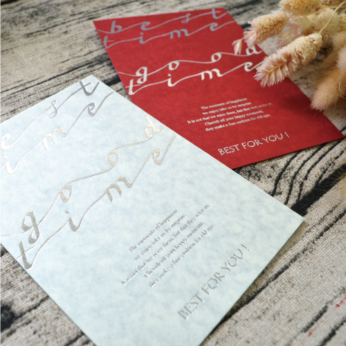 A6 造型卡/明信片-祝福語明信片(20入)