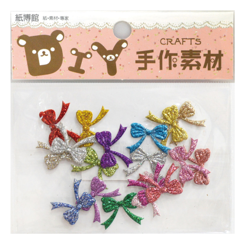 1-27ND 20蝴蝶結(金蔥)